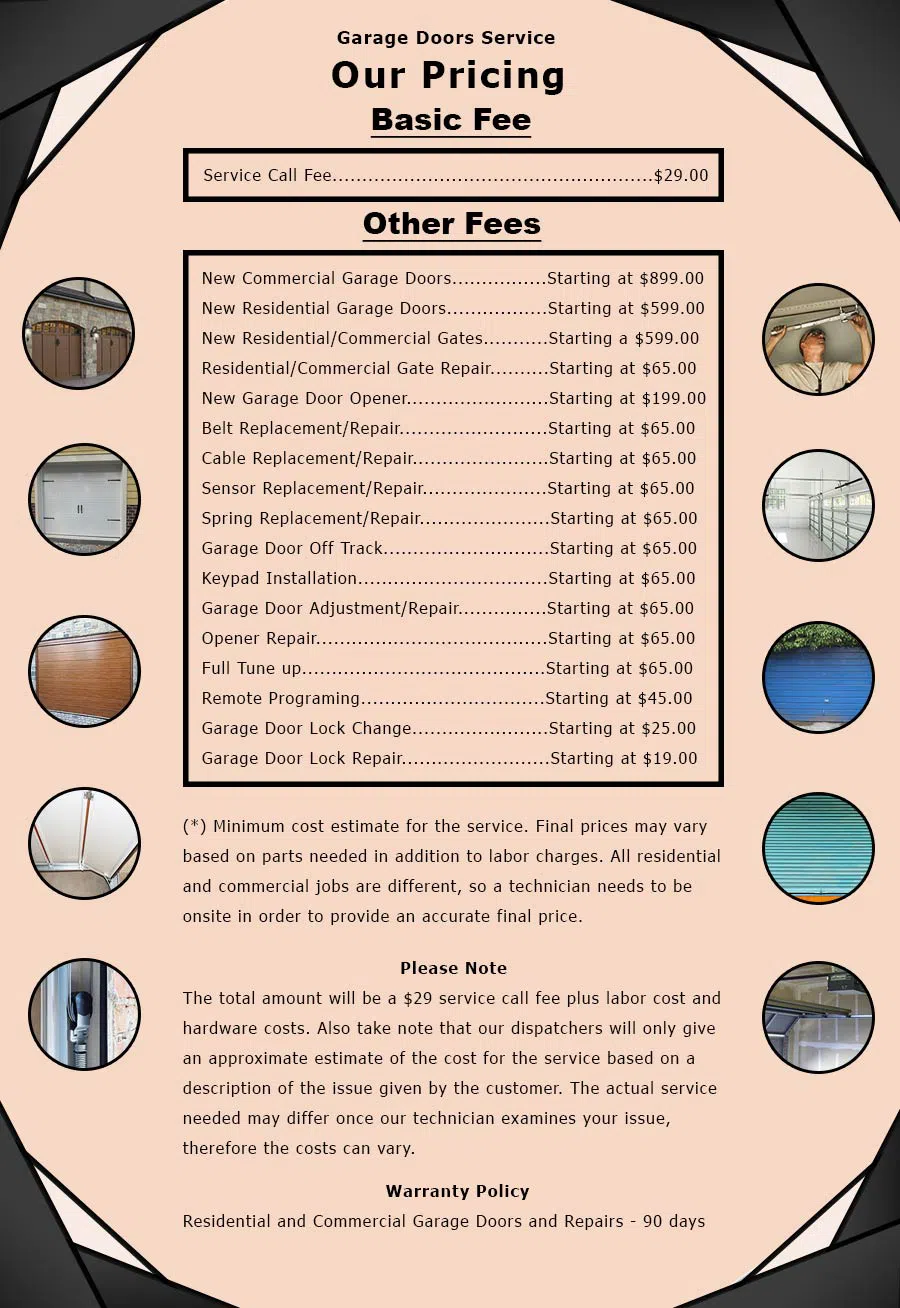 Sunrise USA Garage Doors Service Sunrise, FL 954-627-1606